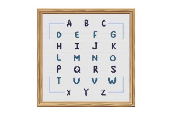 Alphabet Cross Stitch Pattern Review